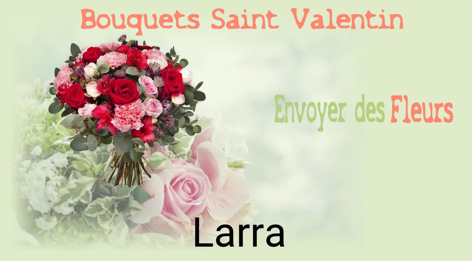 Roses de Saint-Valentin livrées à Larra